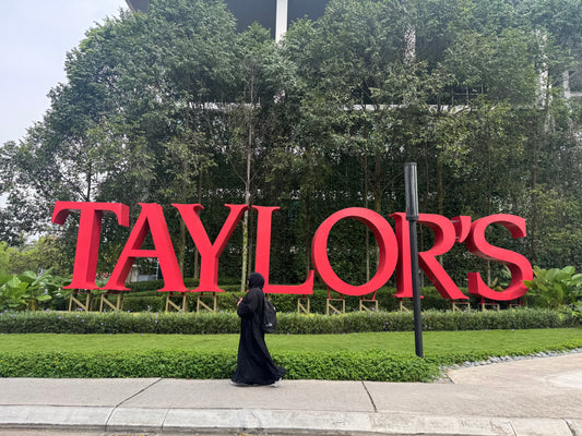 Taylor’s Universityでの特別講義の依頼をいただきました