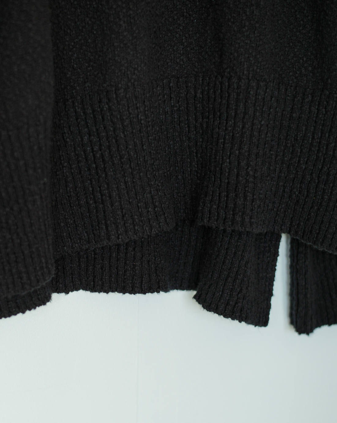 monochrome sweater black