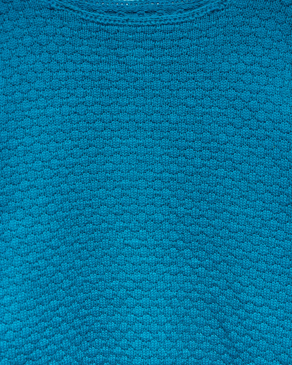 kanoko sweater turquoise blue
