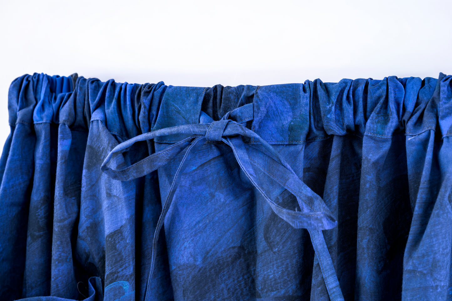 wave gathered skirt