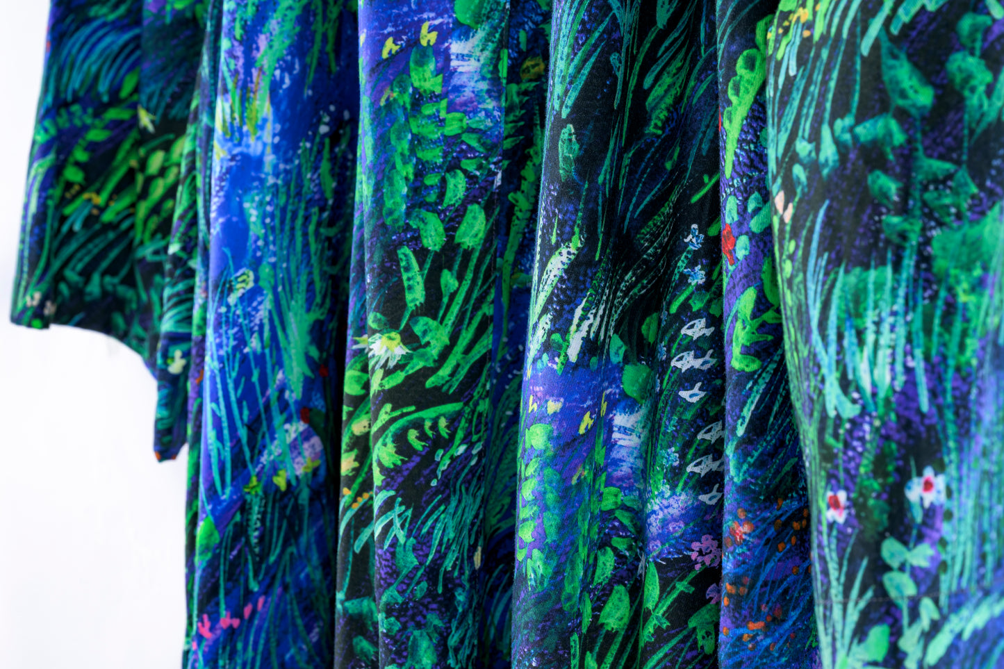 planetary field hiens dress blue