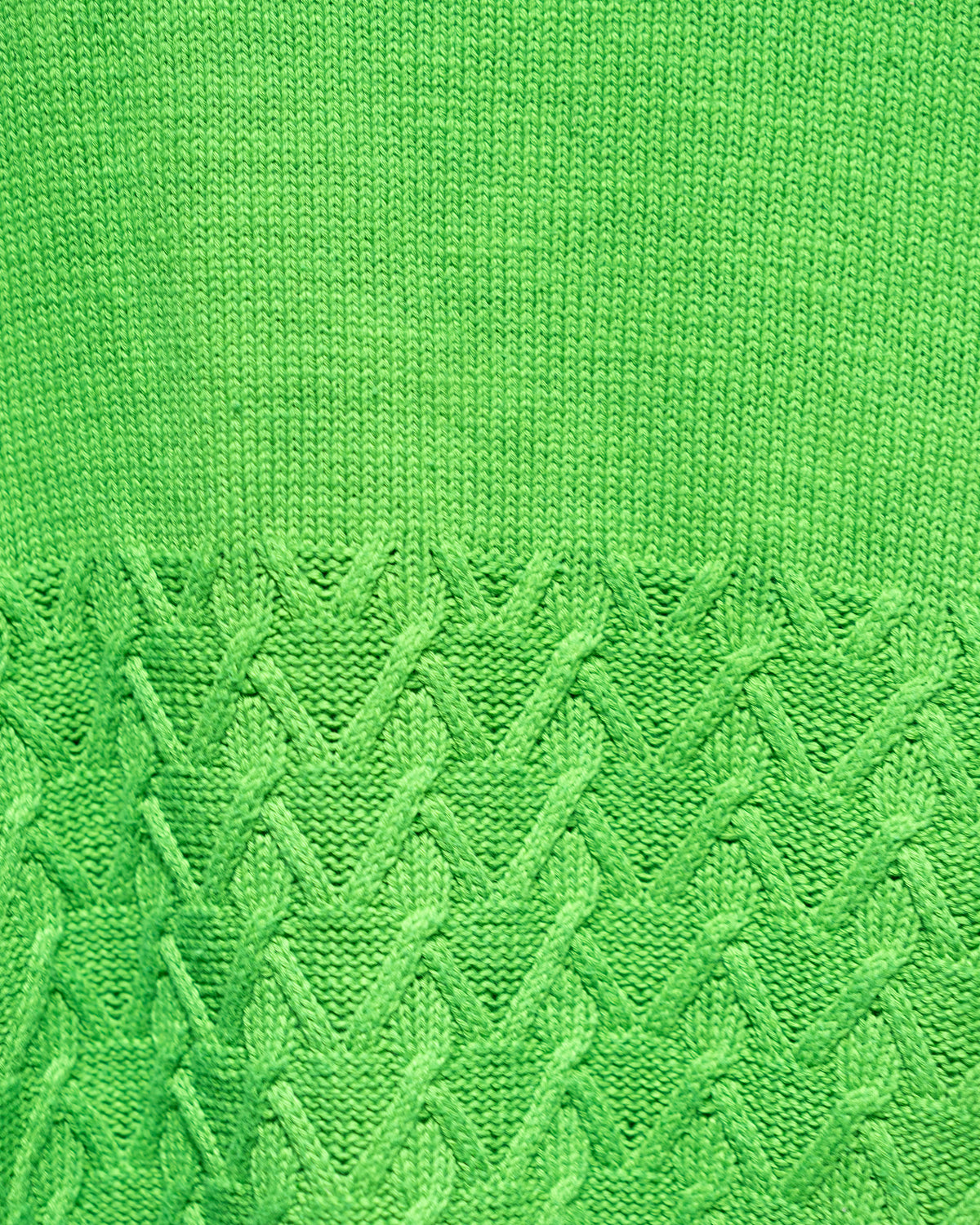 turtleneck sweater lime