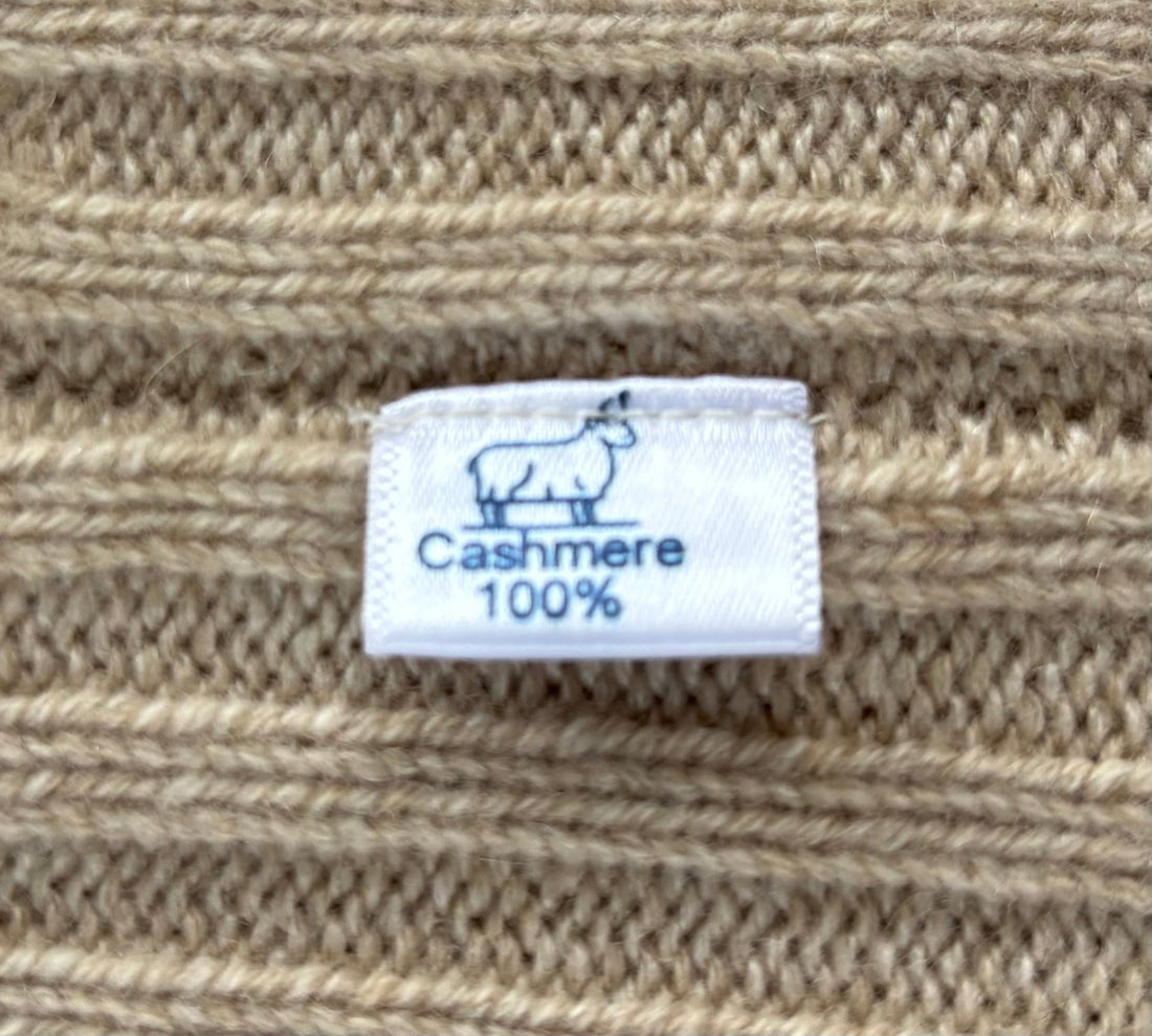 その「カシミヤ100％」は、ほんとうですか　本物と偽物のはなし