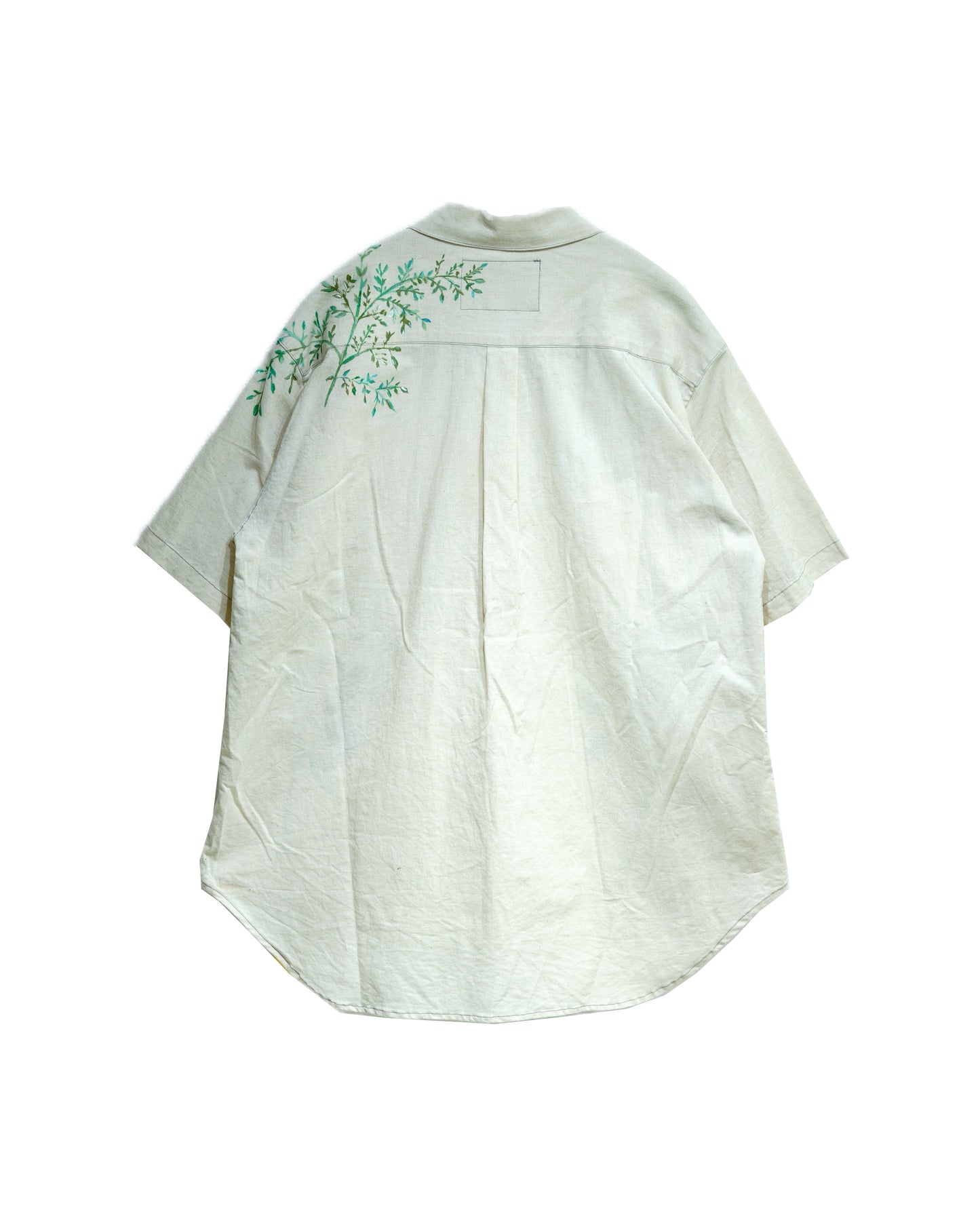 hand painted collection half sleeve shirt