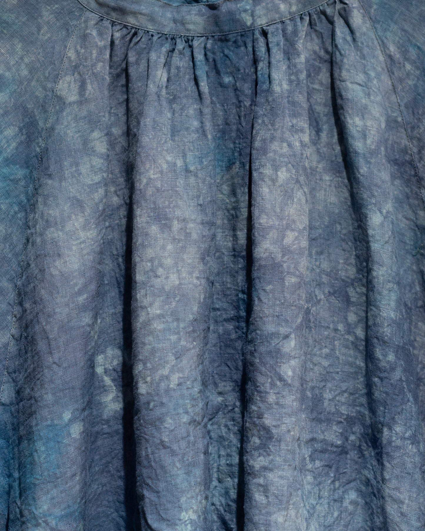 hand dyed 2way blouse