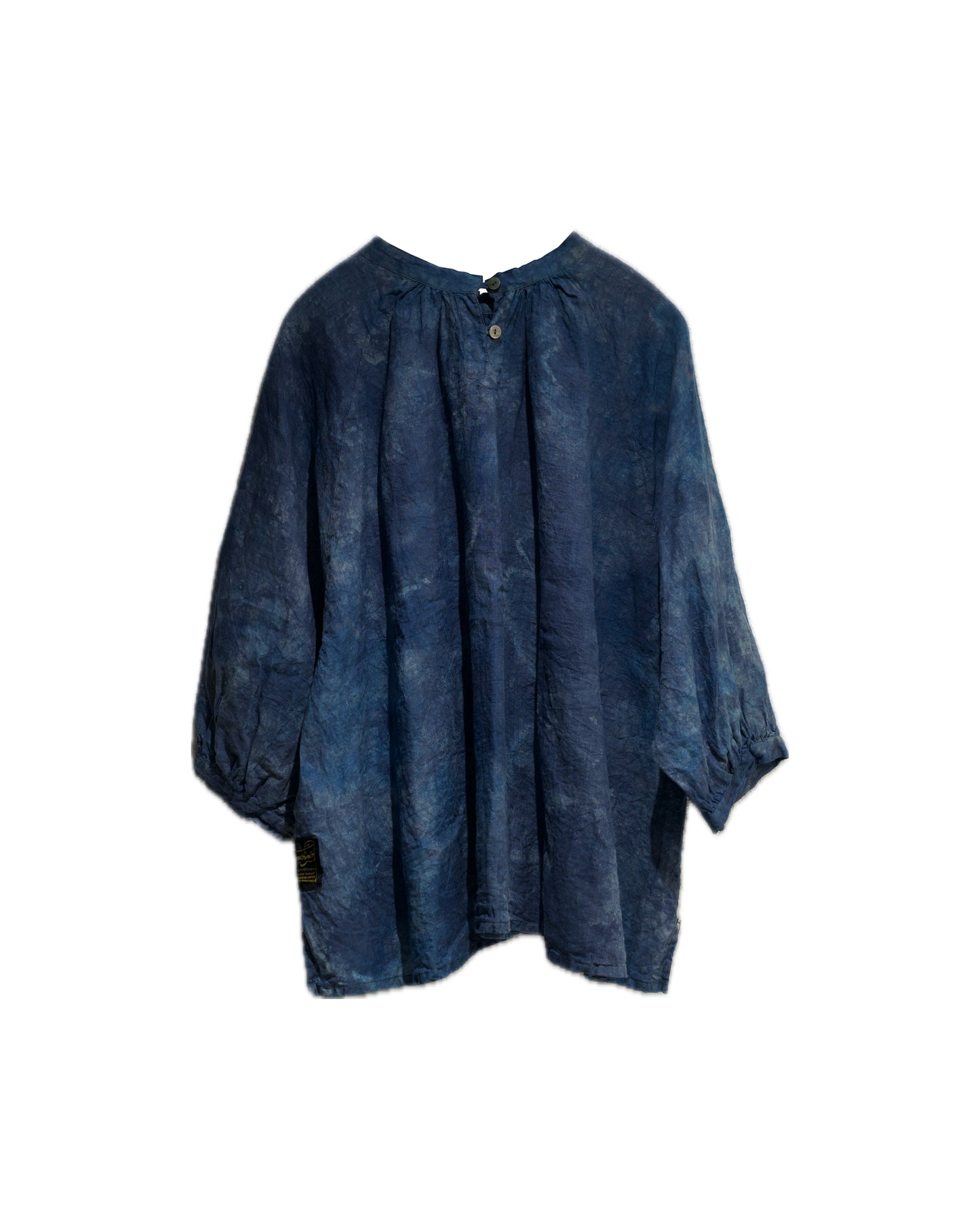 hand dyed 2way blouse