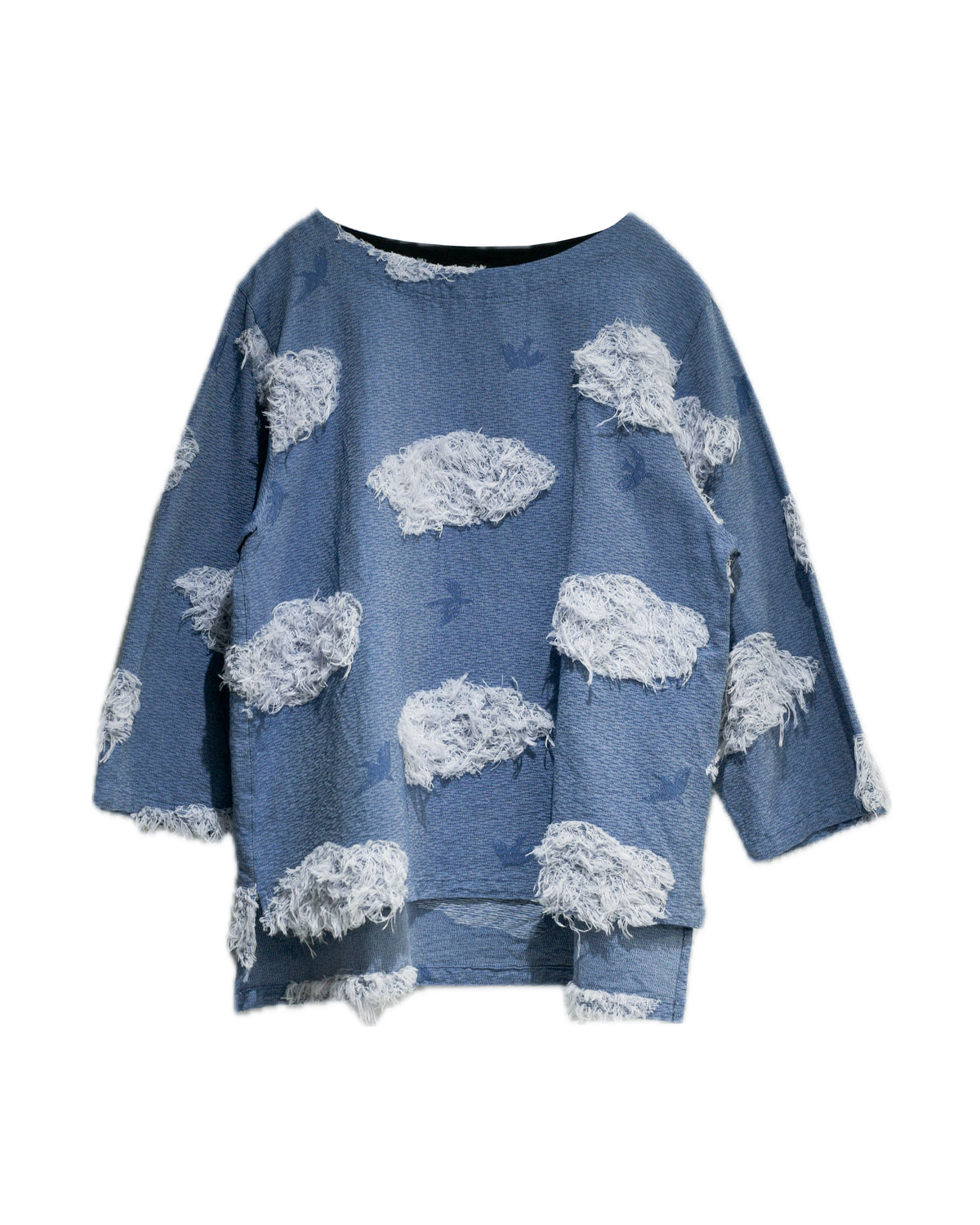 touch your view cloud boat neck pull over
