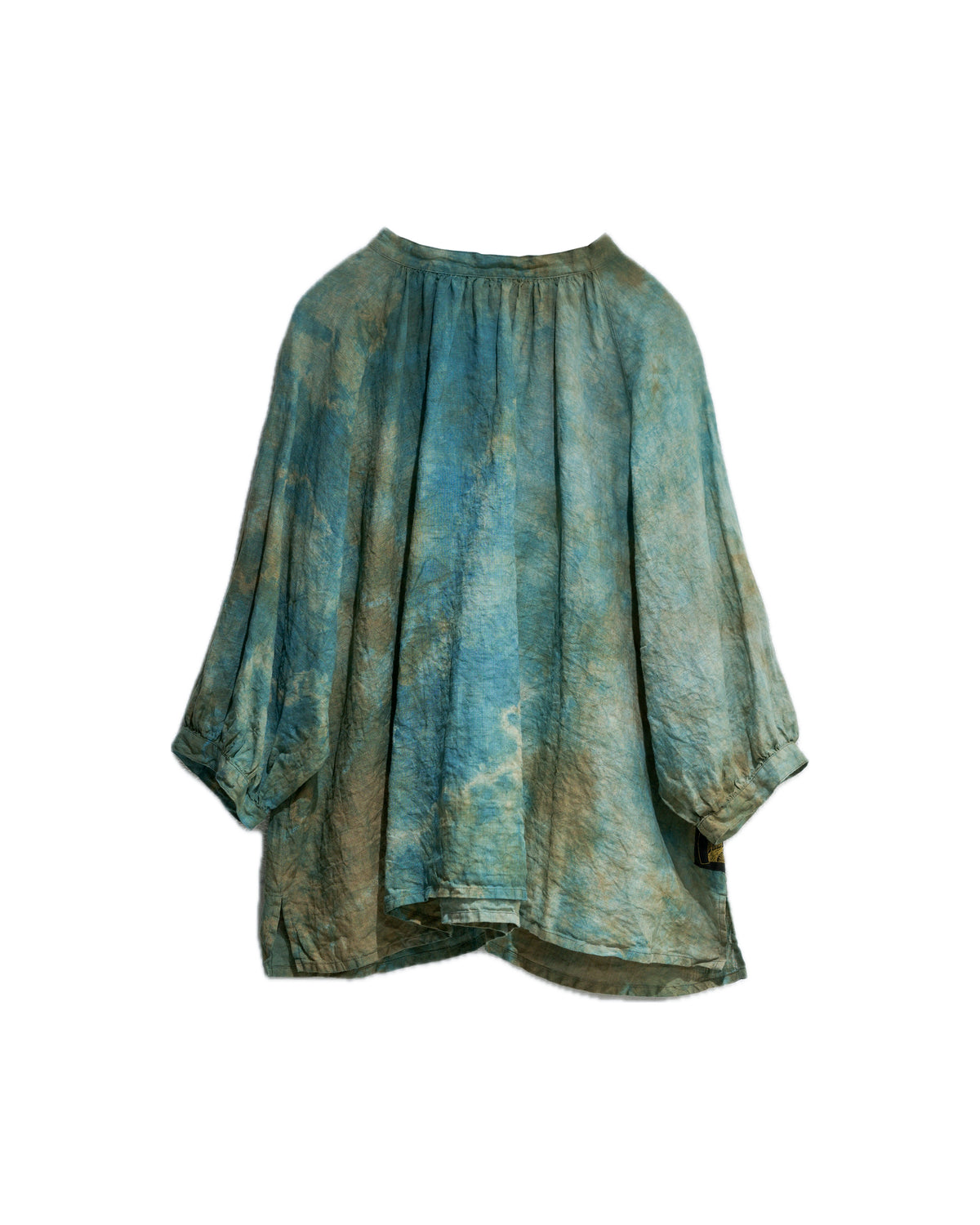 hand dyed 2way blouse