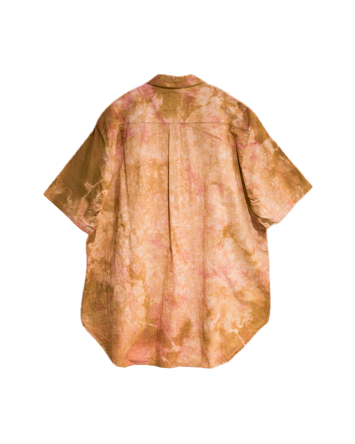 hand dyed short sleeve shirt