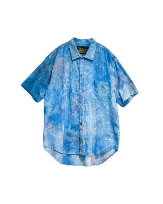 hand dyed short sleeve shirt