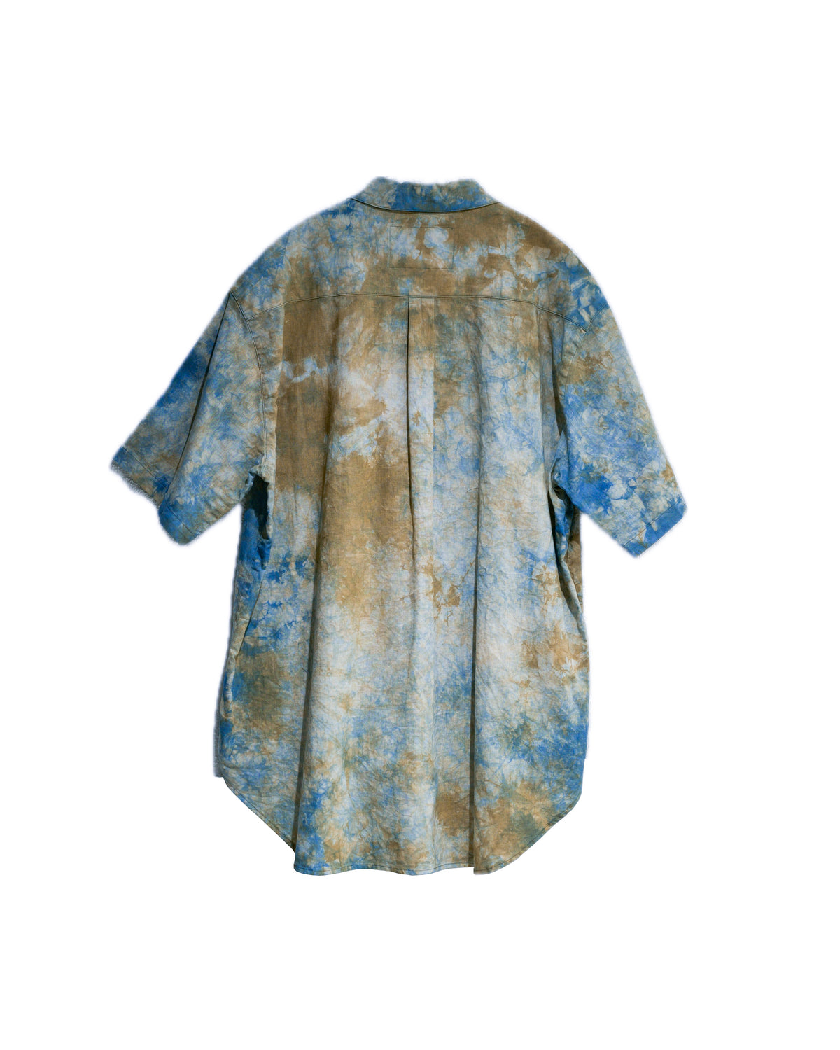 hand dyed short sleeve shirt
