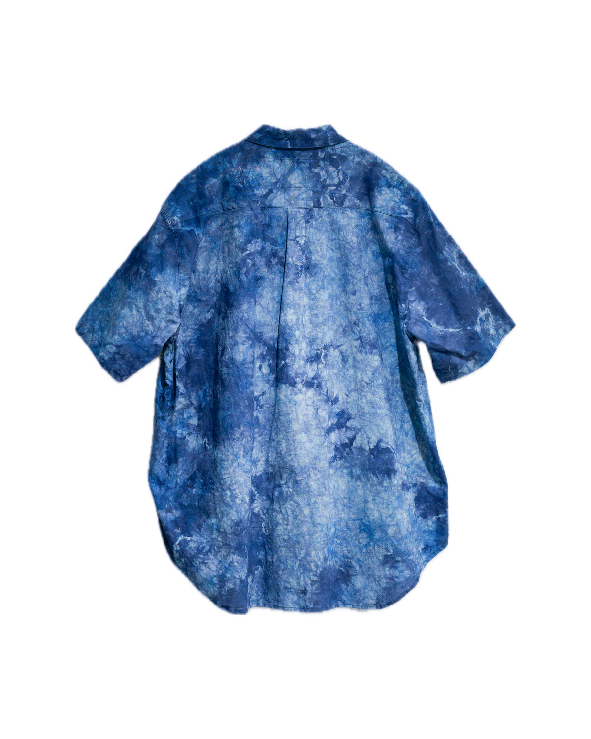 hand dyed short sleeve shirt