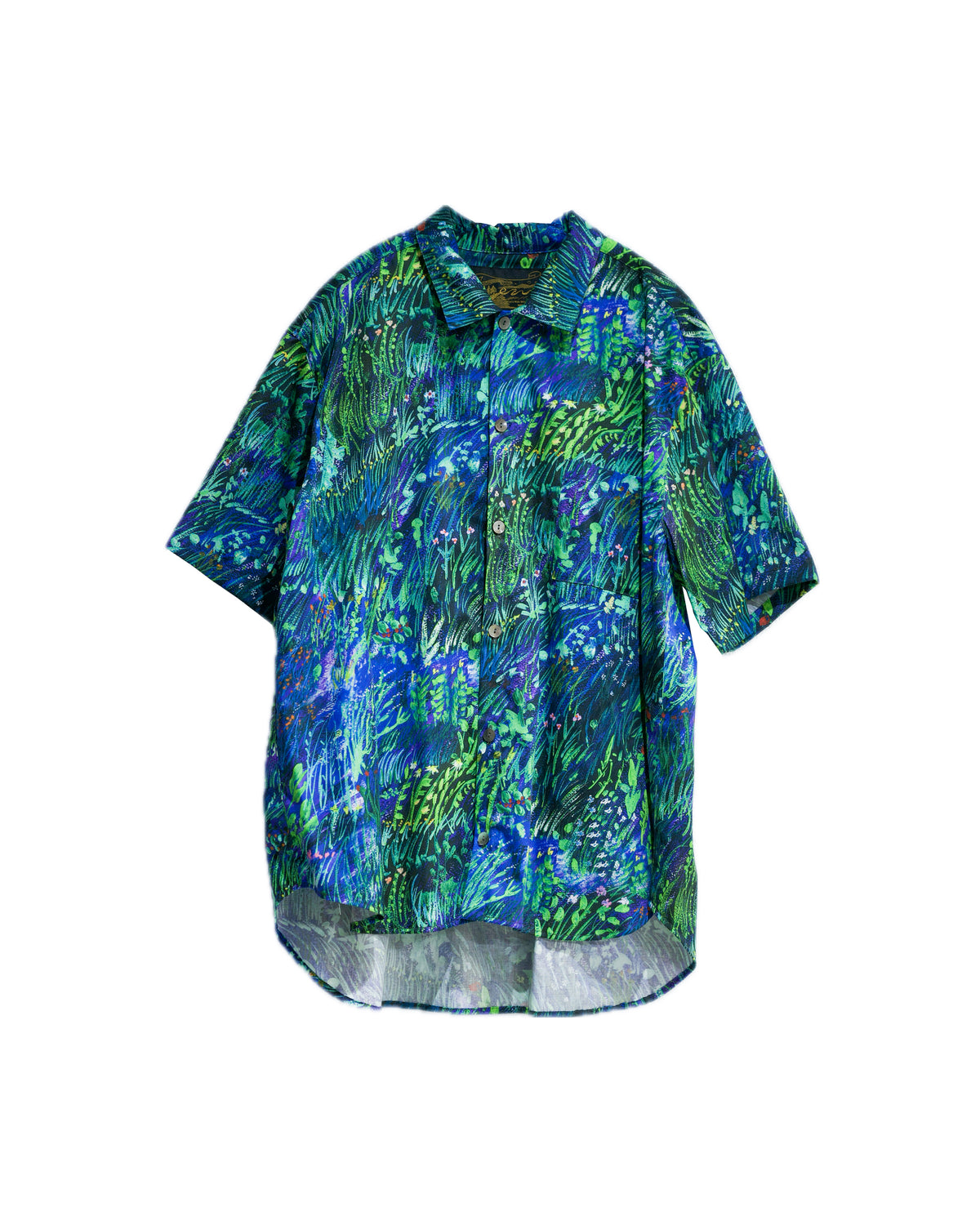 planetary field short sleeve shirt blue