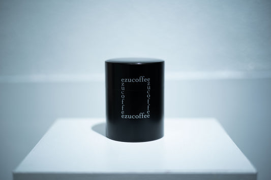 ezu coffee canister matte black