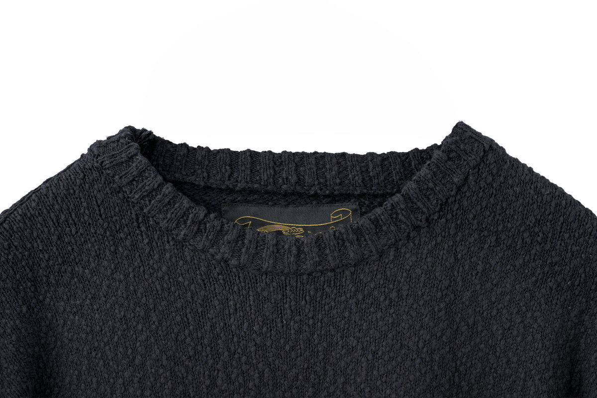 monochrome sweater black