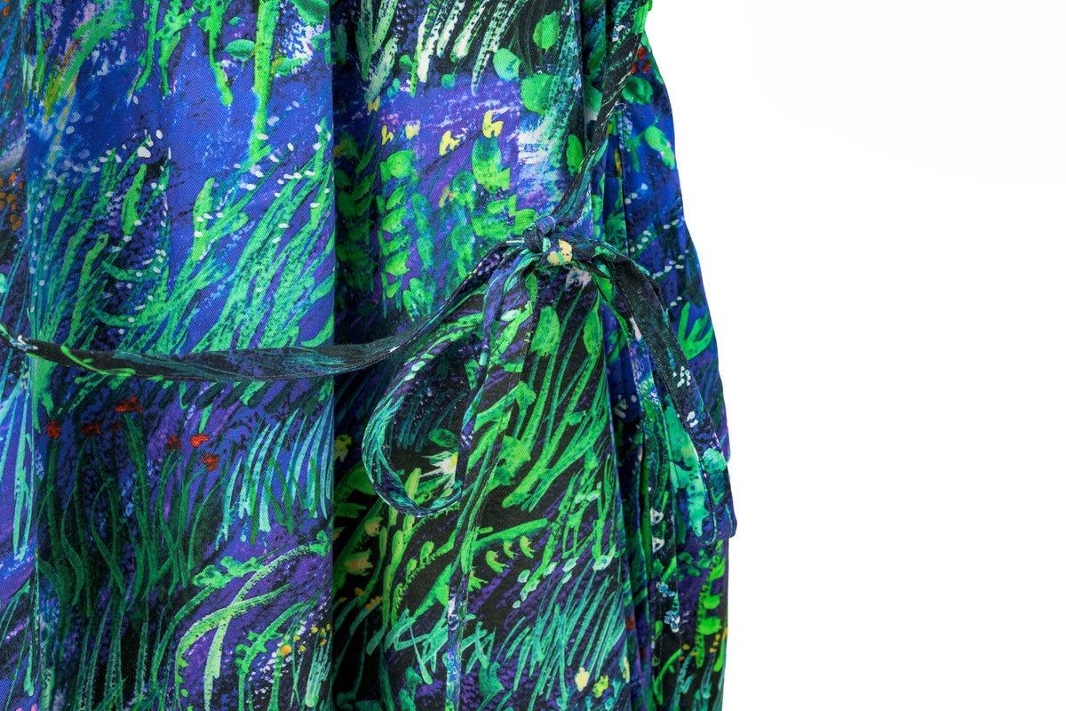 planetary field shepherd dress blue