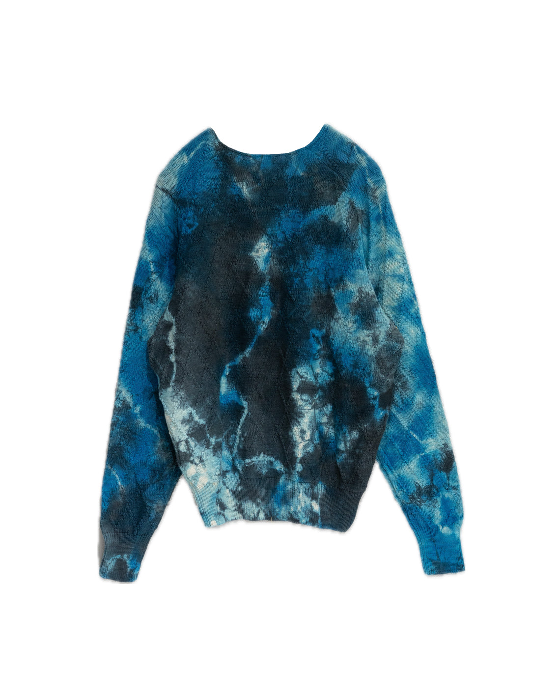 diamond knitted sweater kagozome