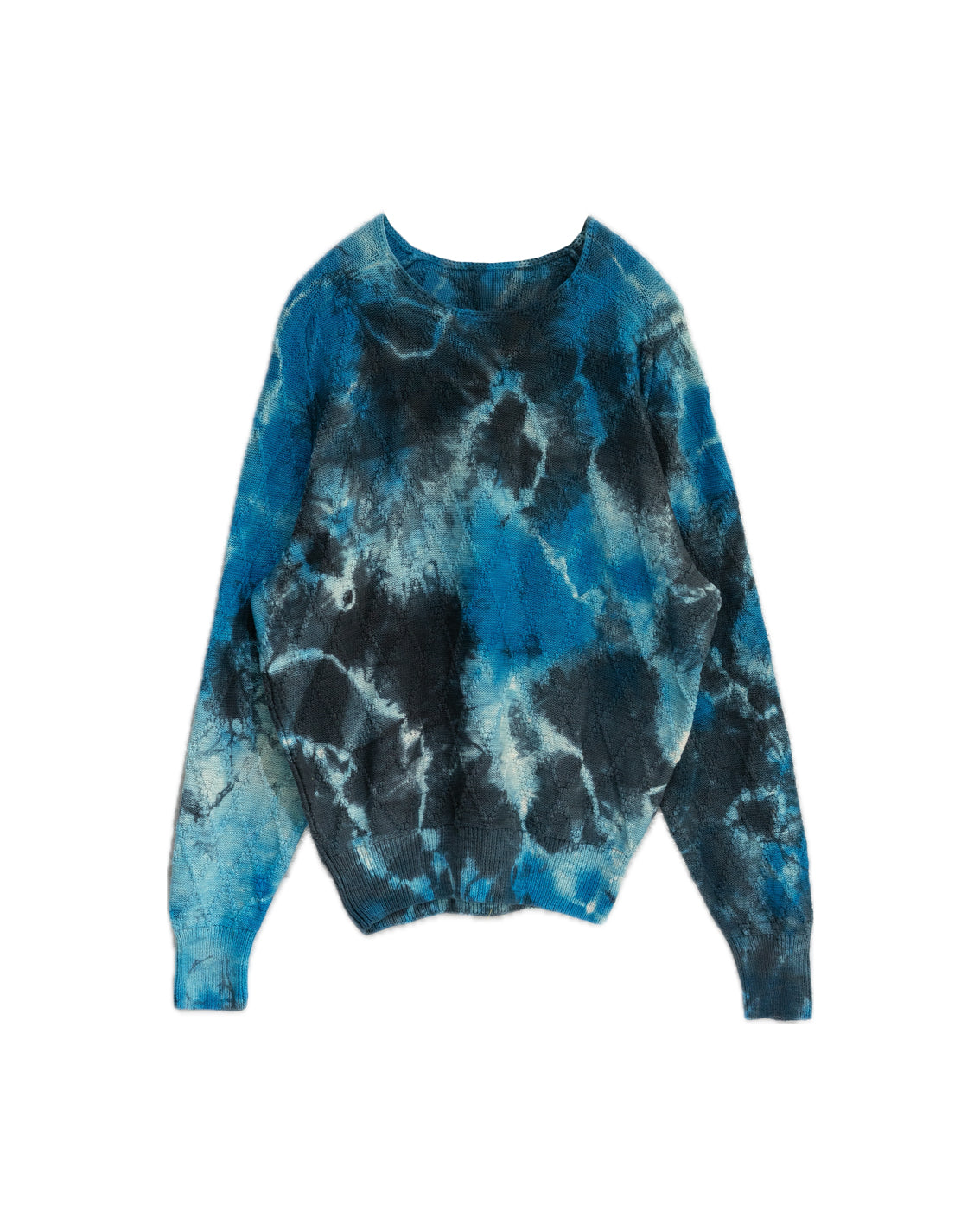 diamond knitted sweater kagozome