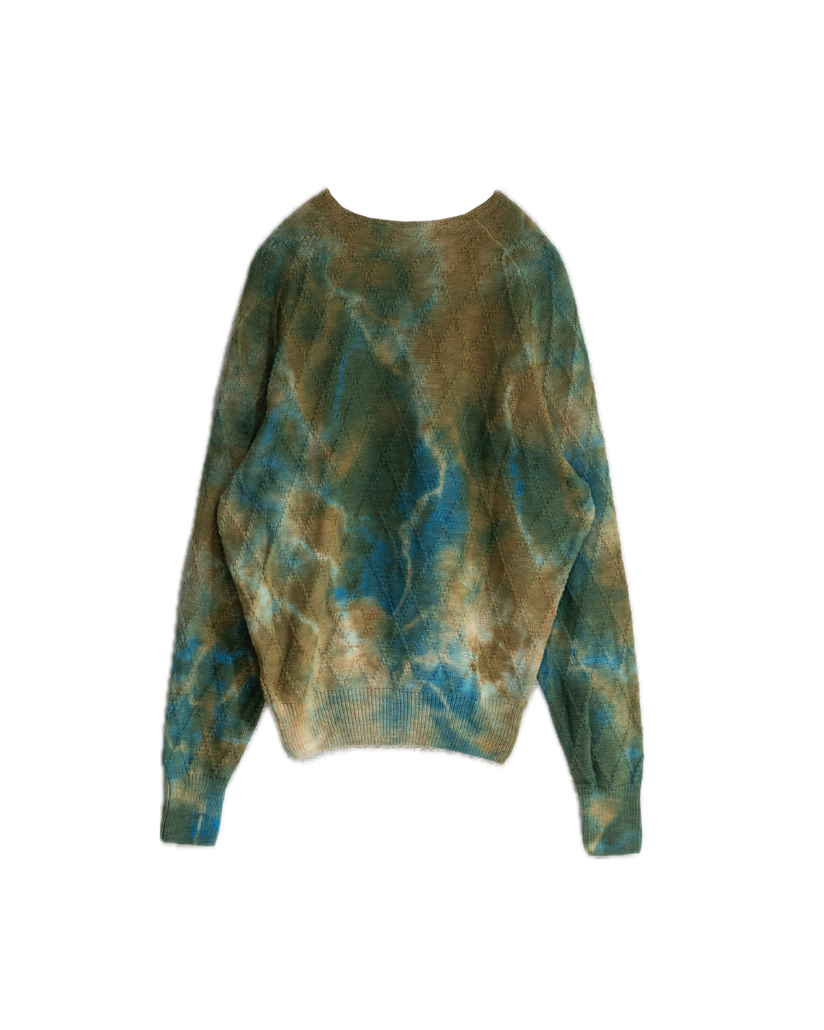 diamond knitted sweater kagozome