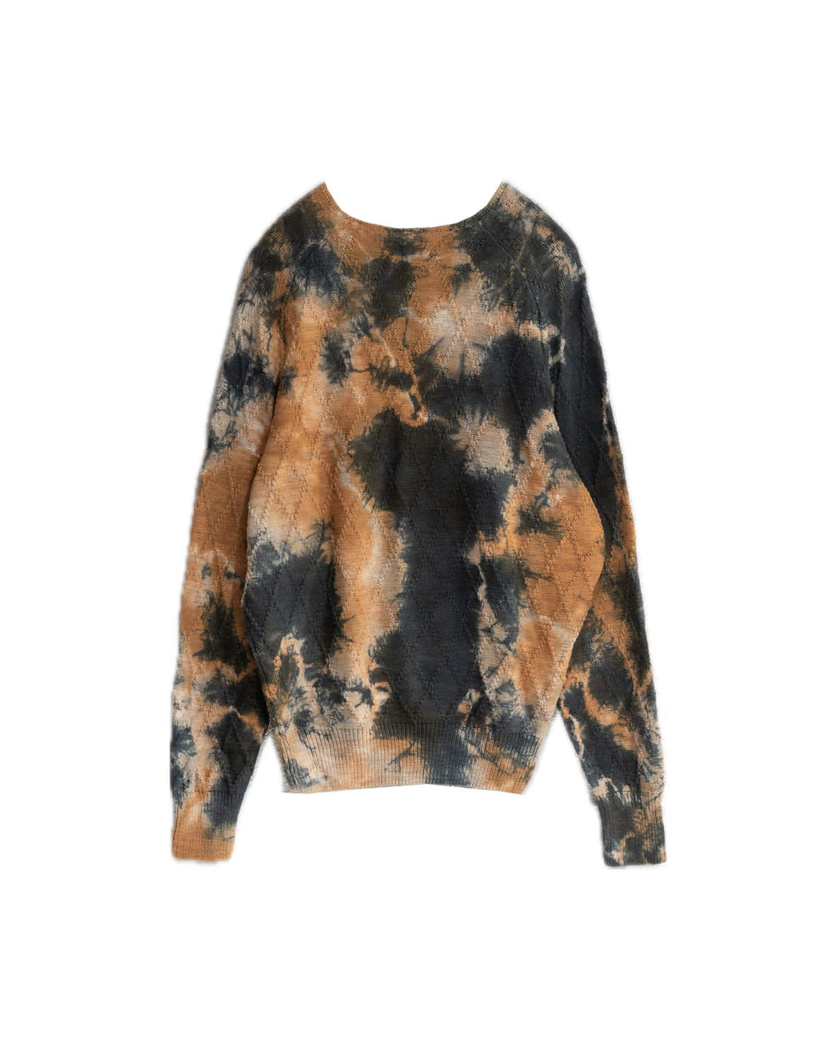 diamond knitted sweater kagozome