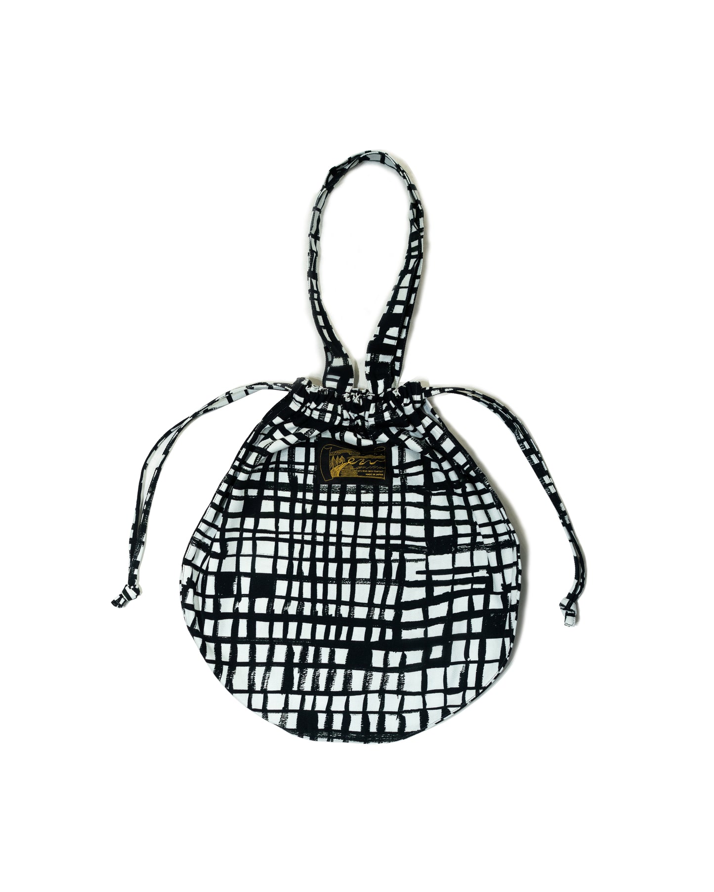 finger line circle bag