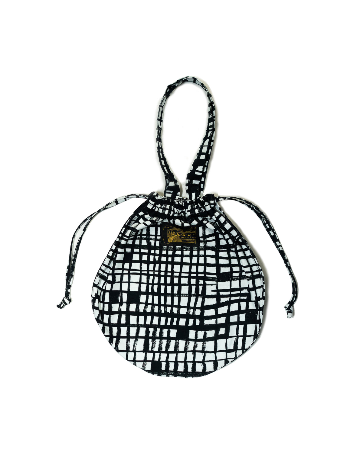 finger line circle bag