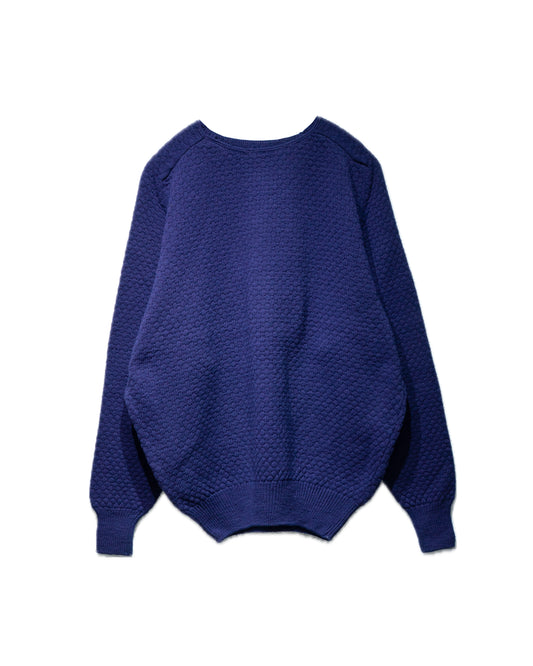 kanoko sweater indigo