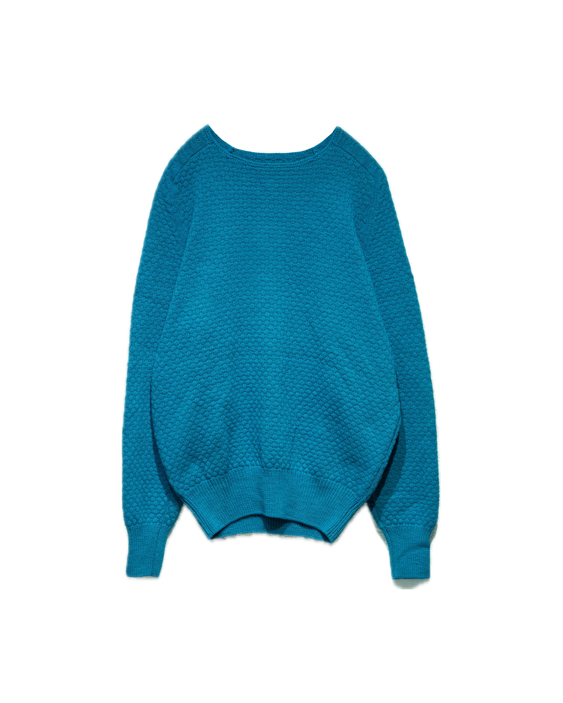 kanoko sweater turquoise blue
