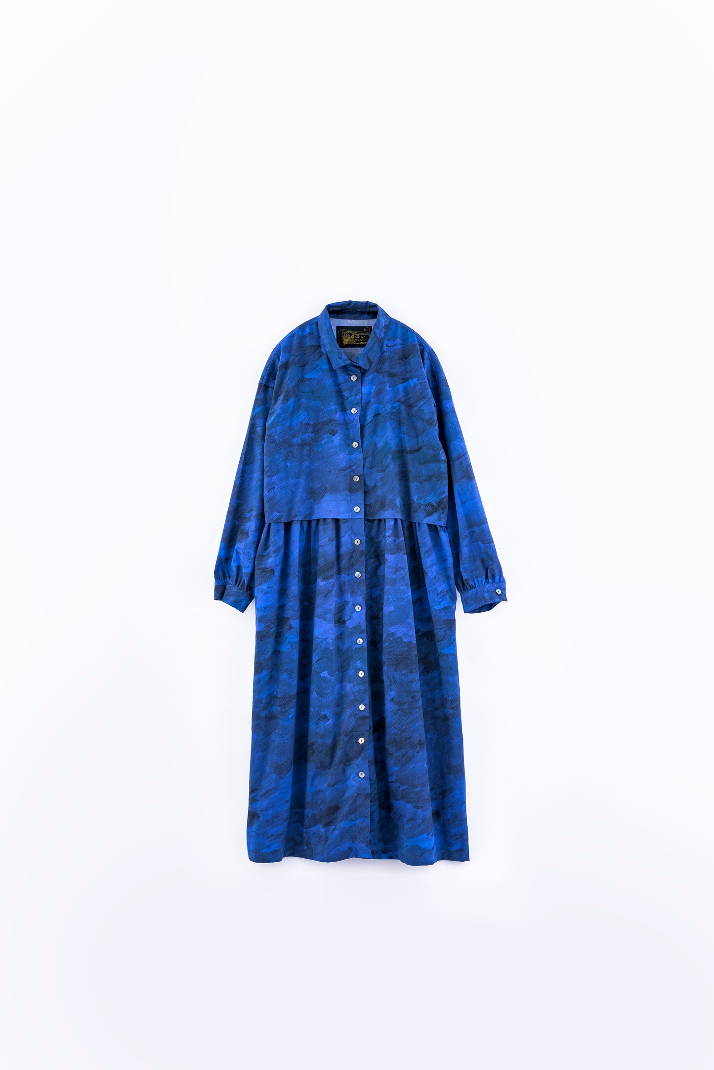 wave shirt dress