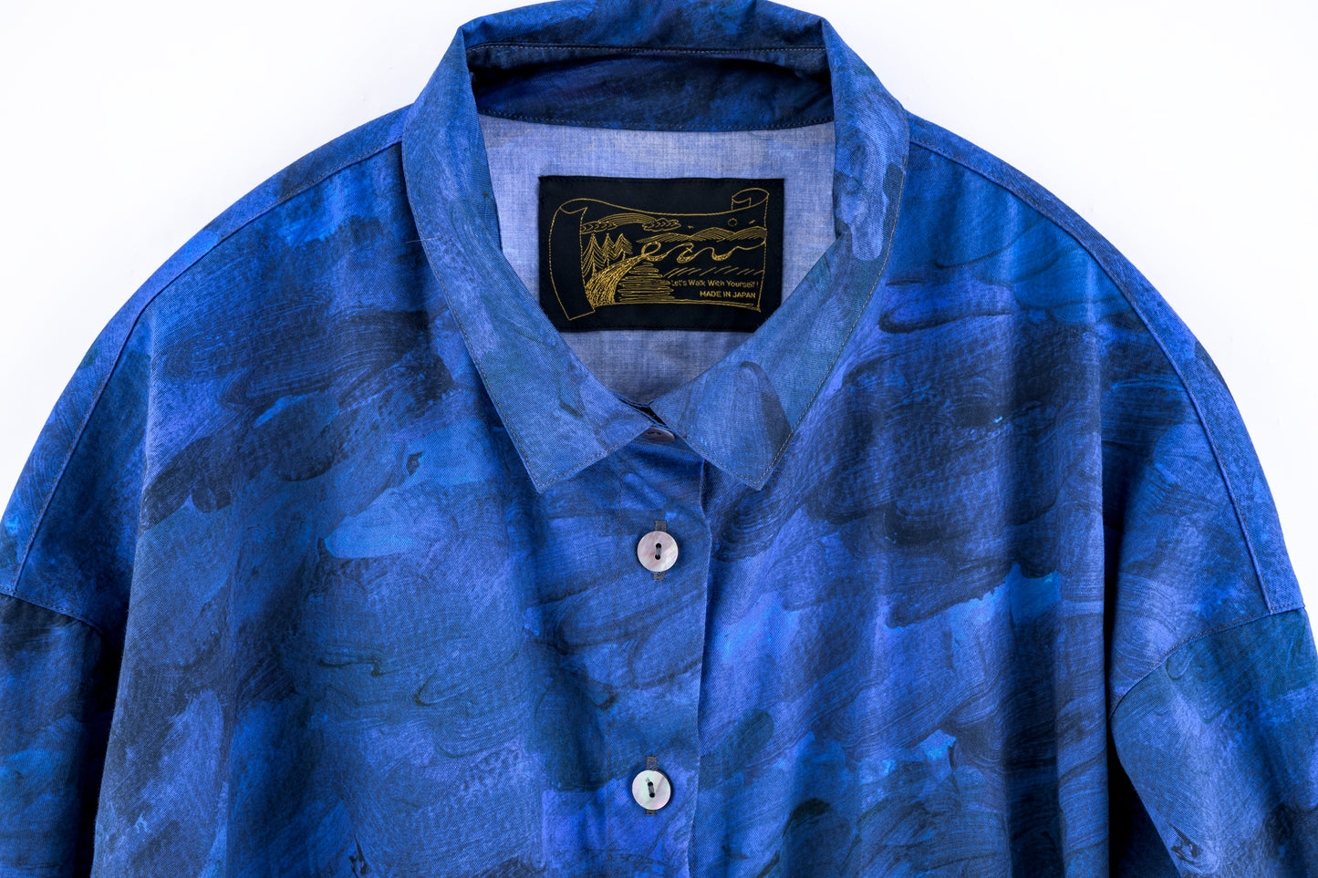 wave shirt dress