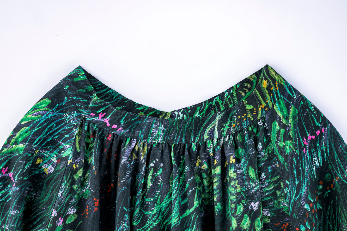 planetary field 2way blouse black