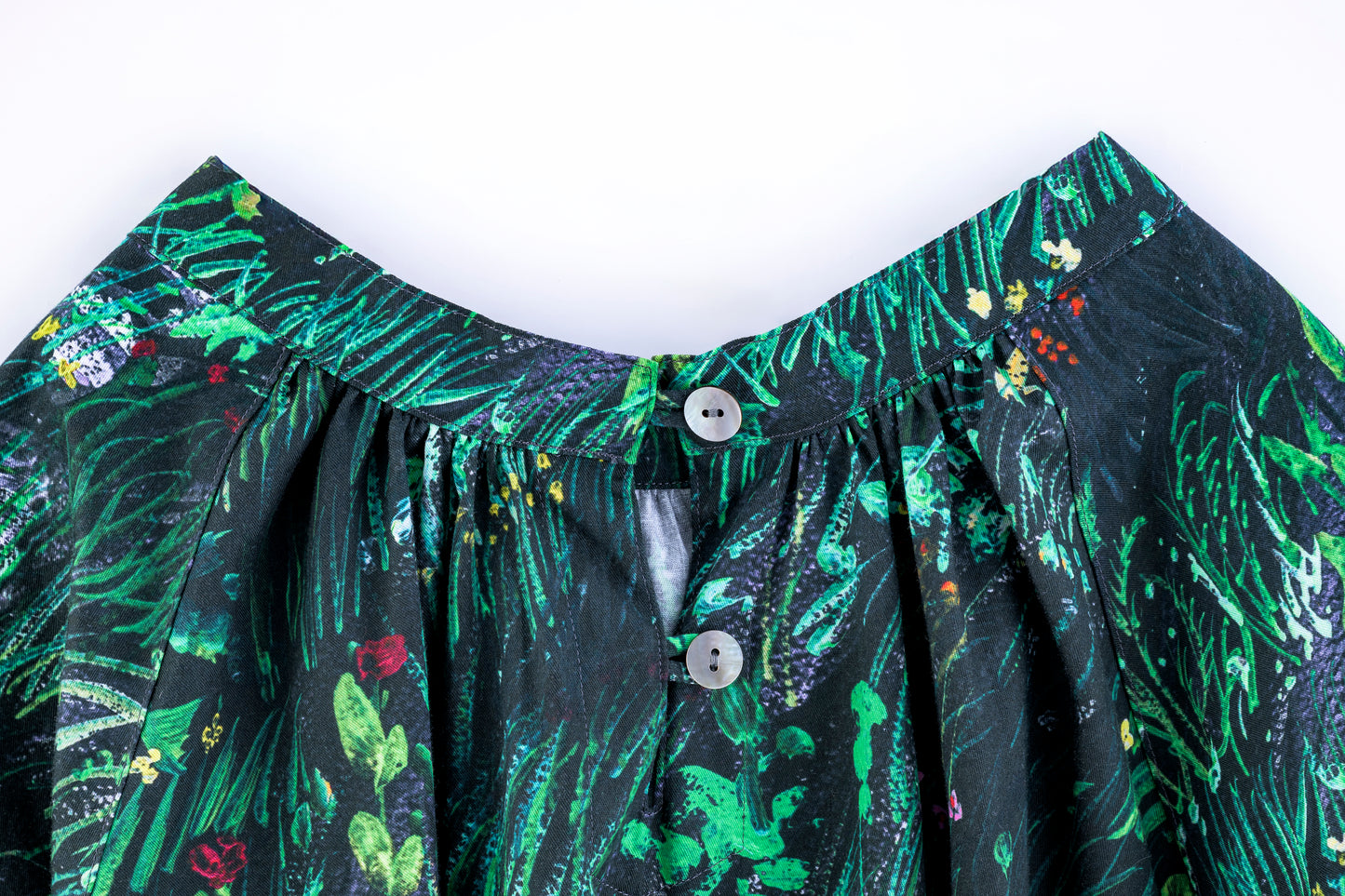 planetary field 2way blouse black