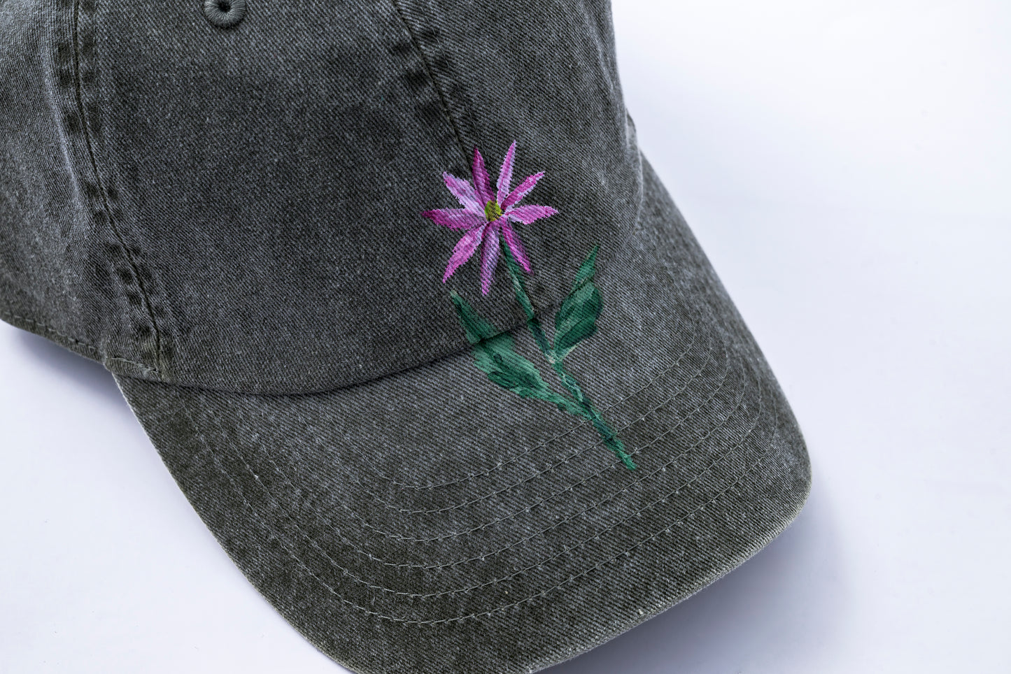 hand painted collection cap