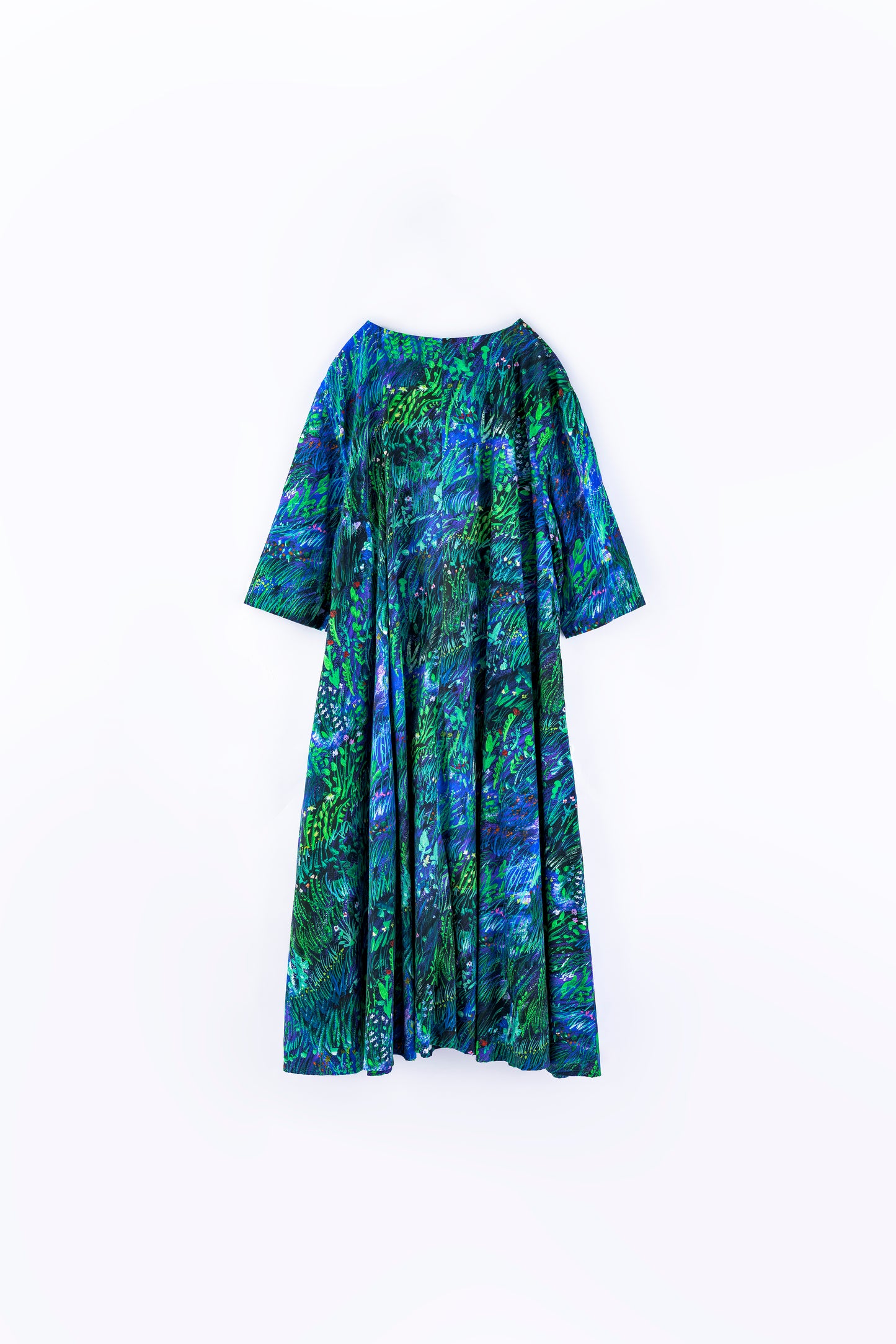planetary field hiens dress blue