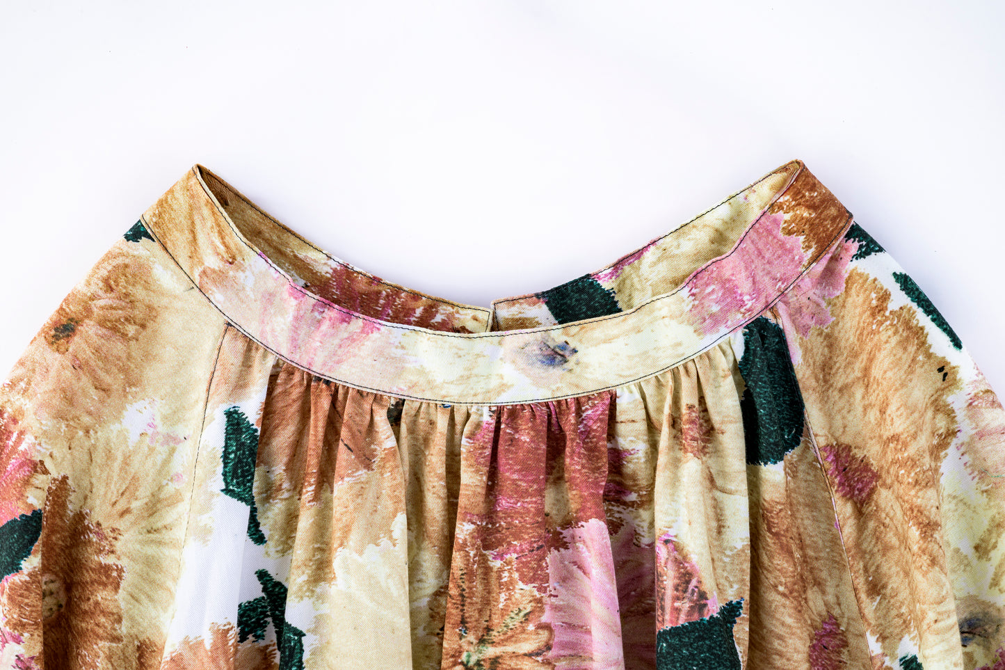 color swatch 2way blouse