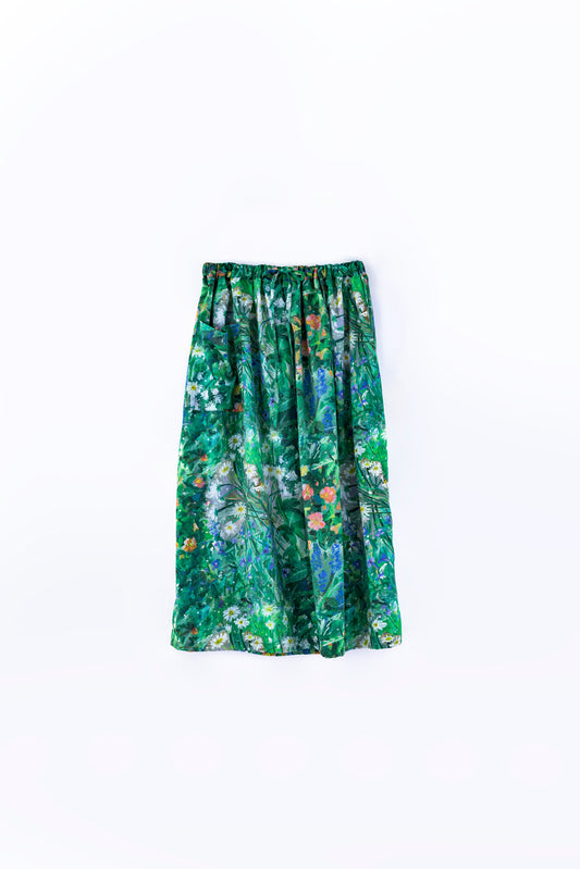 garden gathered skirt
