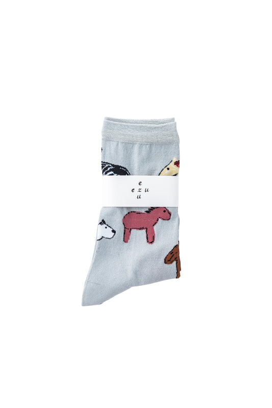 horses chattering socks