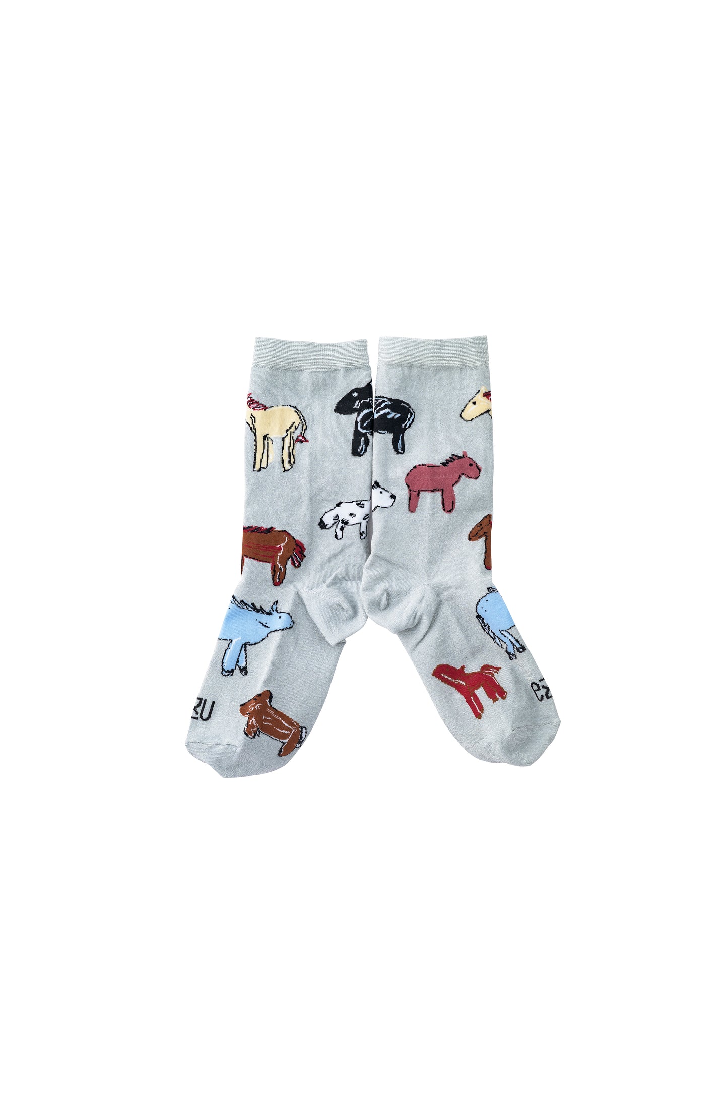 horses chattering socks