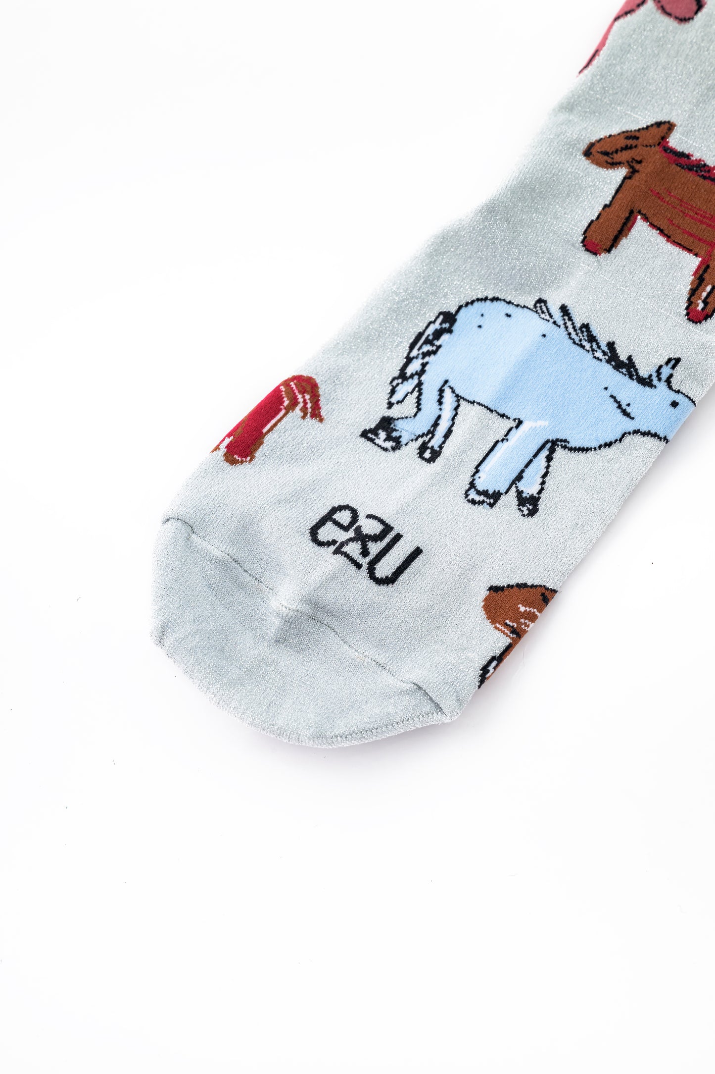 horses chattering socks