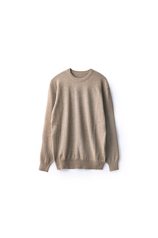 カシミヤのセーター #ベージュ