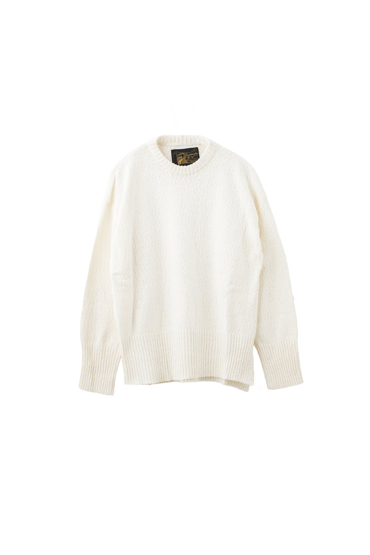 monochrome sweater white