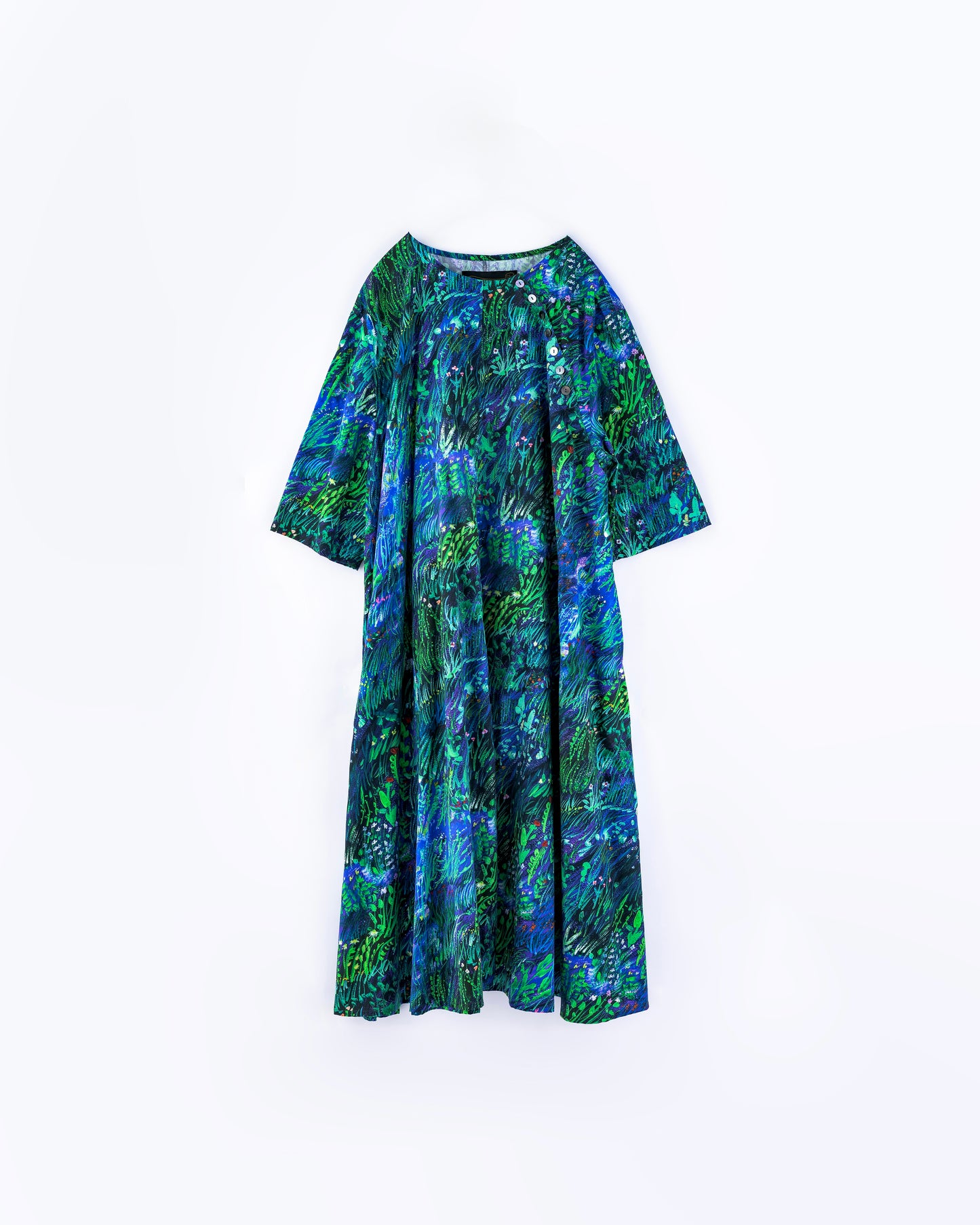 planetary field hiens dress blue