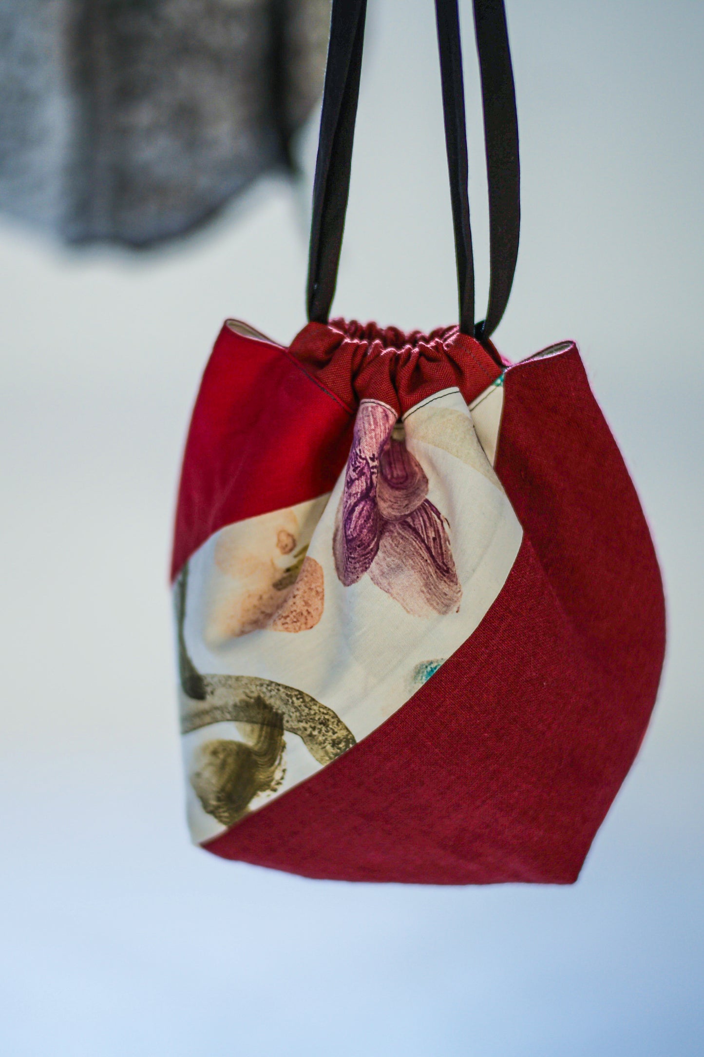 reversible kincyaku bag