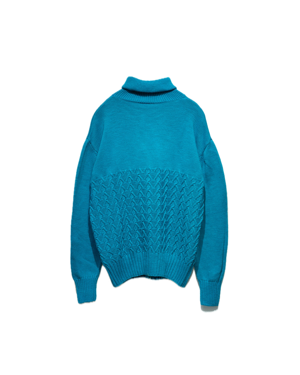 turtleneck sweater turquoise