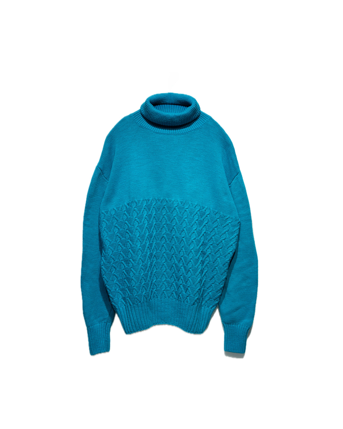 turtleneck sweater turquoise