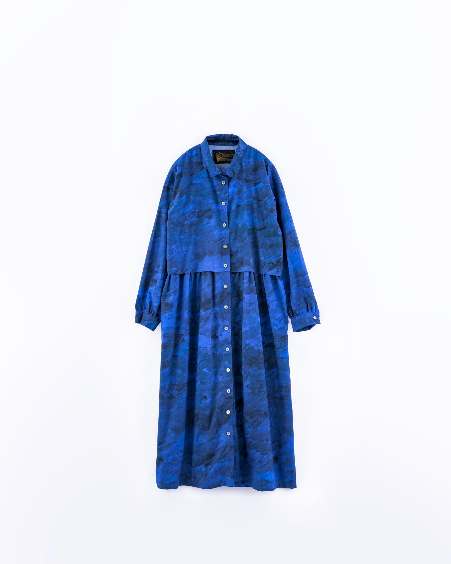 wave shirt dress