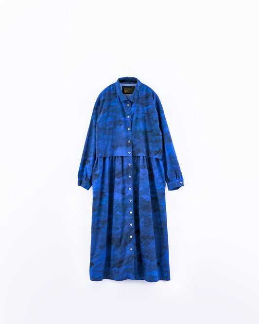 wave shirt dress