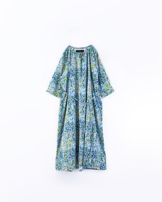 white flowers shepherd dress
